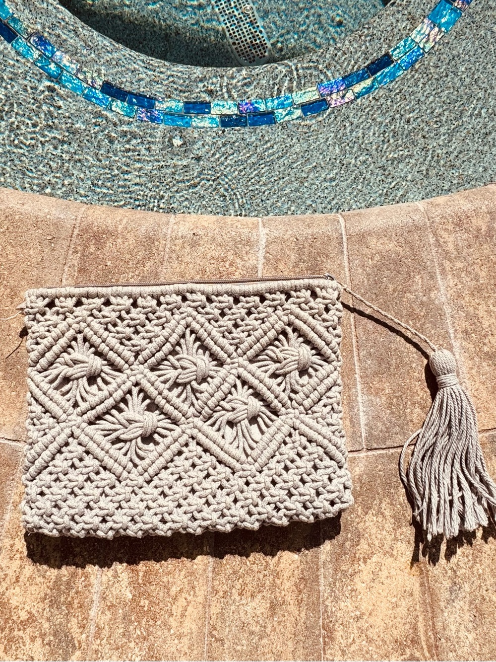Envelope Macrame Purse
